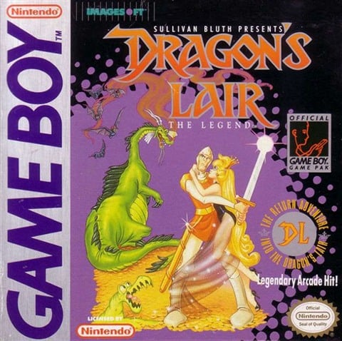 Dragon's Lair: The Legend (Sullivan Bluth presents), Sin Manual, Caja