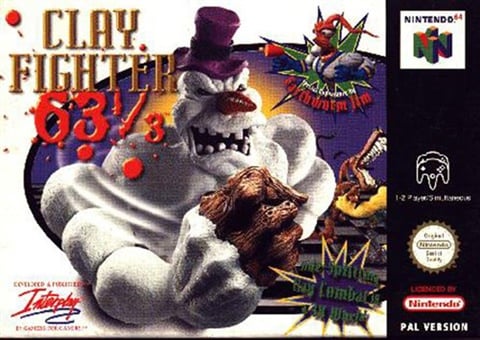 Clayfighter 63 1/3, Caja