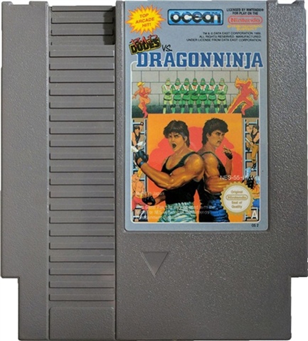 Bad Dudes vs. Dragon Ninja, Sin Caja