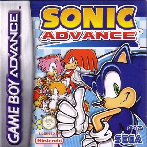 Sonic Advance, Caja