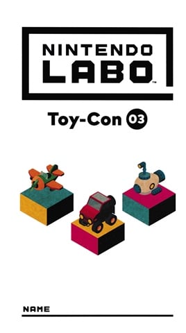 Nintendo Labo Toy-Con 03: Kit de vehículos (Solo Juego)