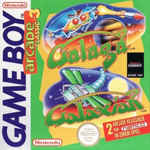 Arcade Classic No. 3: Galaga & Galaxian, Sin Manual, Caja