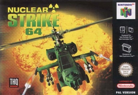 Nuclear Strike 64, Caja