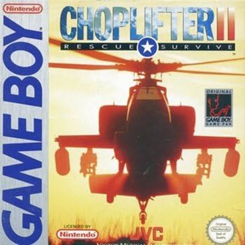 Choplifter II: Rescue & Survive, + Manual, Caja