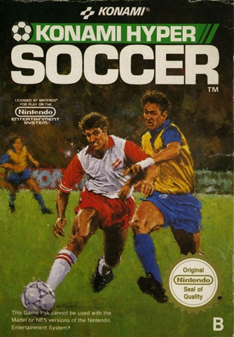 Konami Hyper Soccer, Sin Manual, Caja