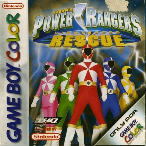 Power Rangers Lightspeed Rescue, + Manual, Caja