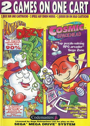Dizzy/Cosmic Spacehead