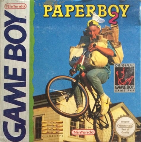 Paperboy 2, Sin Manual, Caja