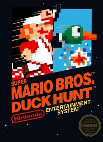 Super Mario Bros. / Duck Hunt, + Manual, Caja
