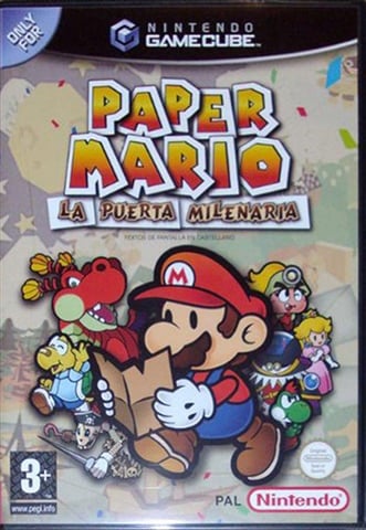 Paper Mario: La Puerta Milenaria, (Con Manual)