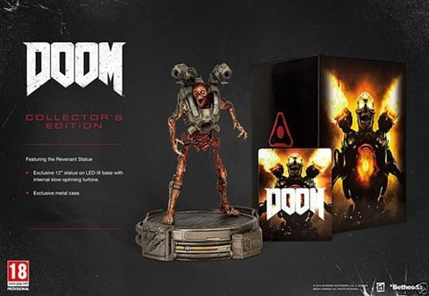 Doom (2016) Collector's Ed. W/ Statue