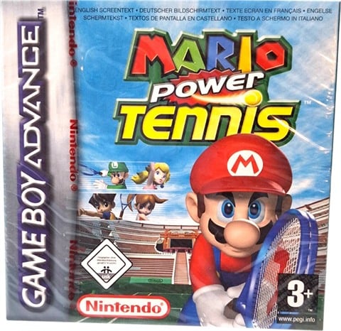 Mario Tennis, Sin Manual, Caja