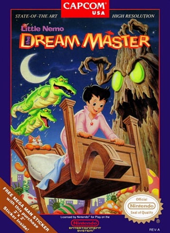 Little Nemo: The Dream Master, + Manual, Caja