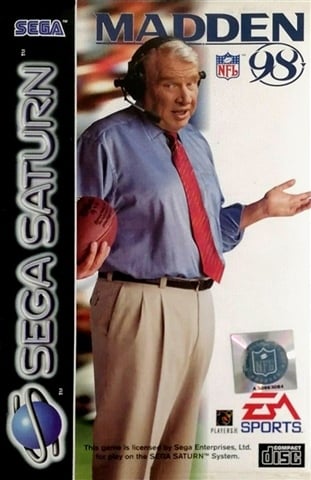 Madden NFL 98, Sin Manual, Caja