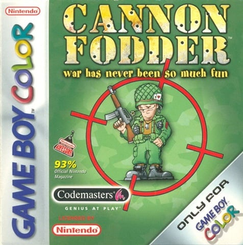 Cannon Fodder, + Manual, Caja