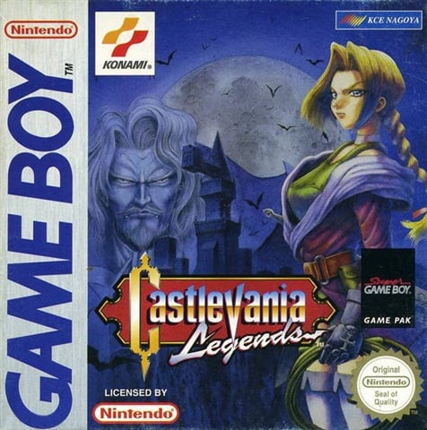 Castlevania Legends, w/Manual, + Manual, Caja