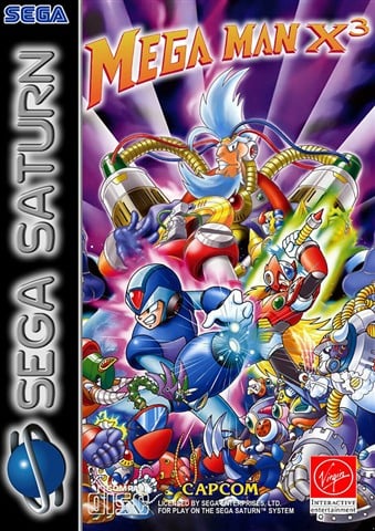 Mega Man X3, Sin Manual, Caja