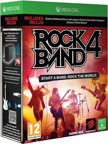 Rock Band 4 + Adaptador