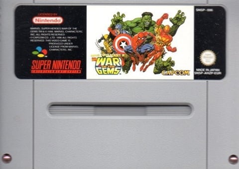 Marvel Super Heroes: War Of The Gems, Sin Caja