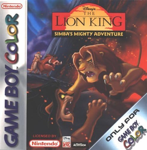 Simba's Mighty Adventure, + Manual, Caja