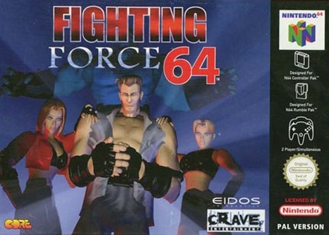 Fighting Force 64, Caja
