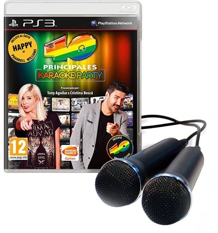 40 Principales. Karaoke Party + 2 Microfonos