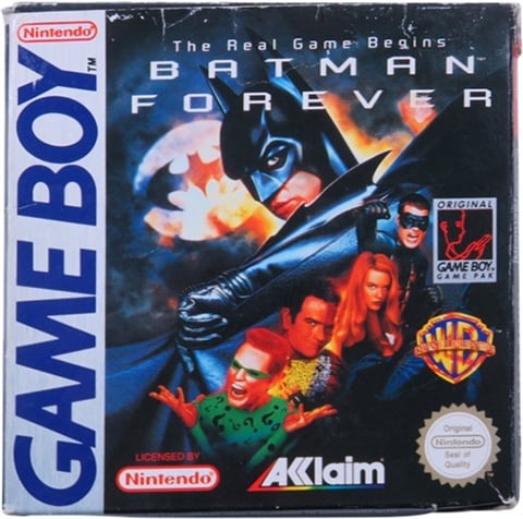 Batman Forever, Sin Manual, Caja