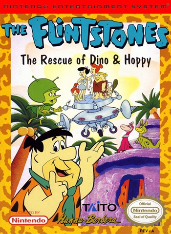 Flintstones, The: The Rescue of Dino & Hoppy, Sin Manual, Caja