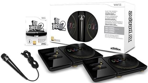 DJ Hero 2 + 2 Mesas de Mezclas + Mic