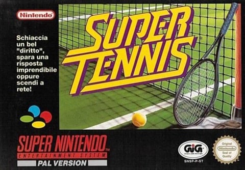 Super Tennis, Caja