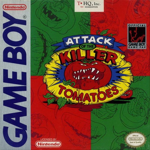 Attack of the Killer Tomatoes, Sin Manual, Caja