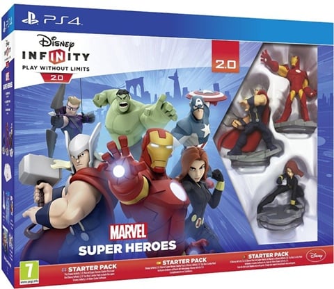 Disney Infinity 2.0 Marvel Super Heroes Starter Pack