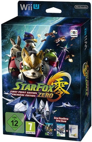 Star Fox Zero First Print Edition With Starfox Guard