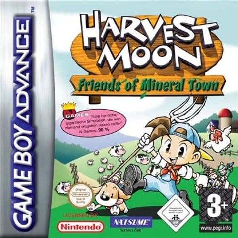 Harvest Moon - Friends of Mineral Town, Caja