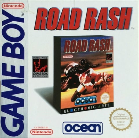 Road Rash, + Manual, Caja