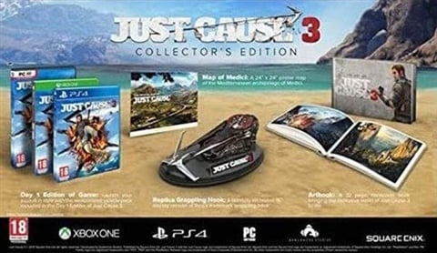Just Cause 3 - Collector's Edition W/Grappling Hook
