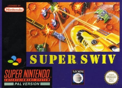 Super SWIV, Caja