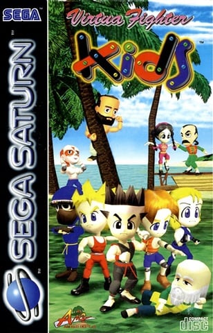Virtua Fighter Kids, Sin Manual, Caja