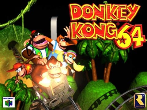 Donkey Kong 64 - Sin Expansion Pak, Caja