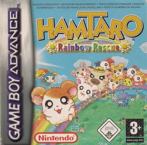Hamtaro: Rainbow Rescue, Caja