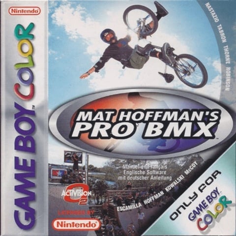 Matt Hoffman's Pro Bmx, + Manual, Caja