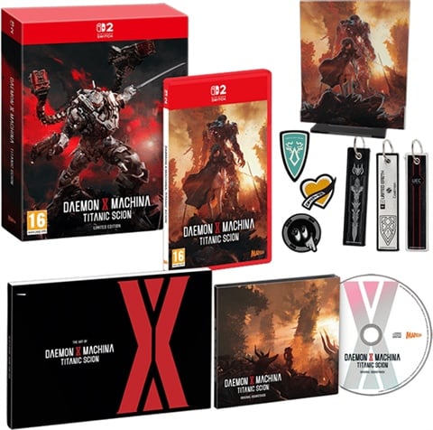 Daemon x Machina: Titanic Scion Ltd Ed. w/Book,Patches,Keyrings,Diorama&CD