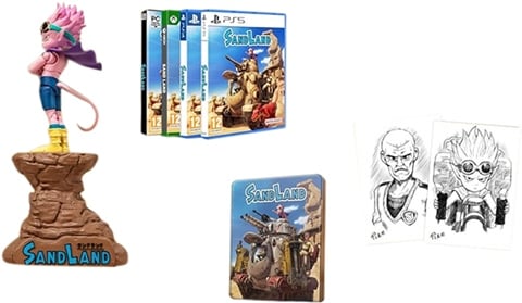Sand Land Collector's Ed. w/Figura, 2x Postales & Steelbook (Sin DLC)