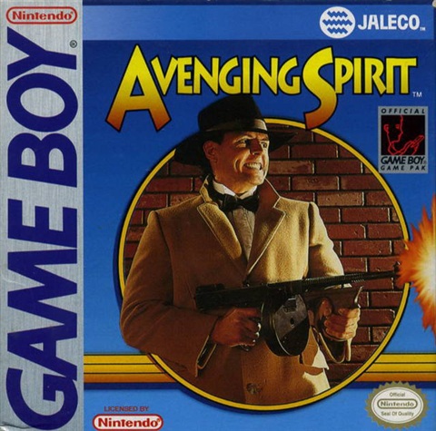 Avenging Spirit, + Manual, Caja