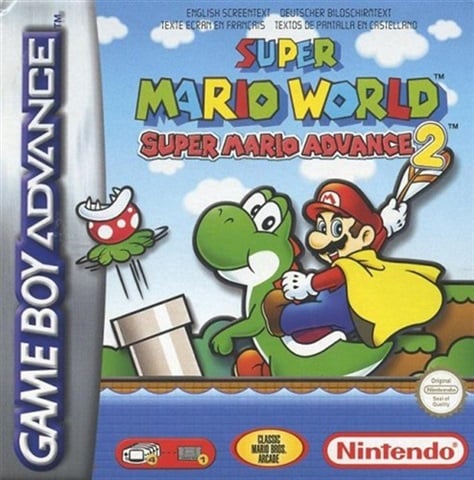 Super Mario World: Super Mario Advance 2, Caja
