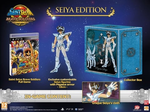 Saint Seiya: Brave Soldiers Seiya Ed. w/Figurine (Sin DLC)