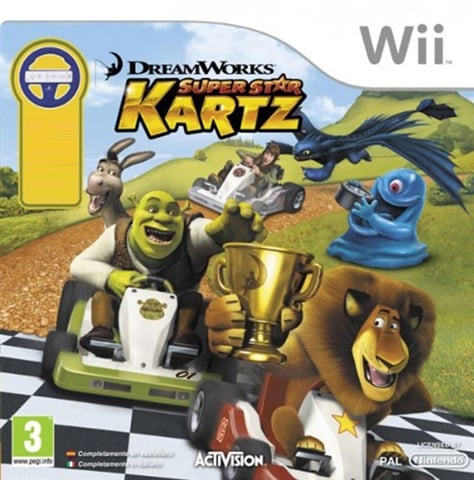 Dreamworks Super Star Kartz Con Volante