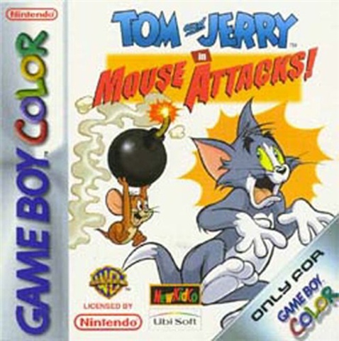 Tom And Jerry: Mouse Attack, + Manual, Caja