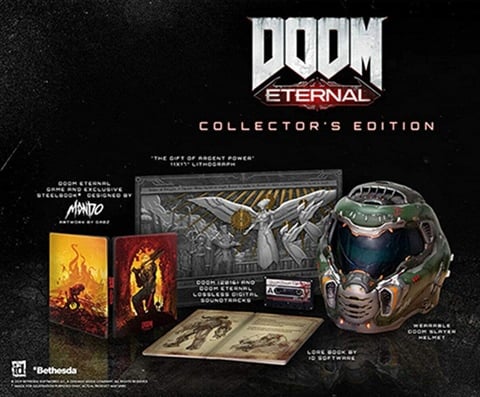 Doom Eternal Ed.Col. (Casco, Libro, Litografía y Caja Metálica) (Sin DLC)