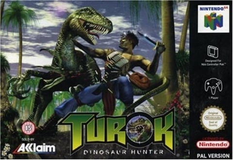 Turok Dinosaur Hunter, Caja